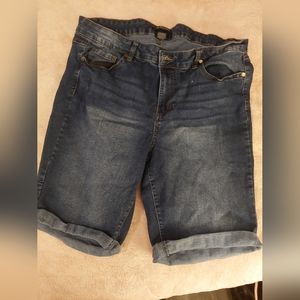D. Jeans jean shorts